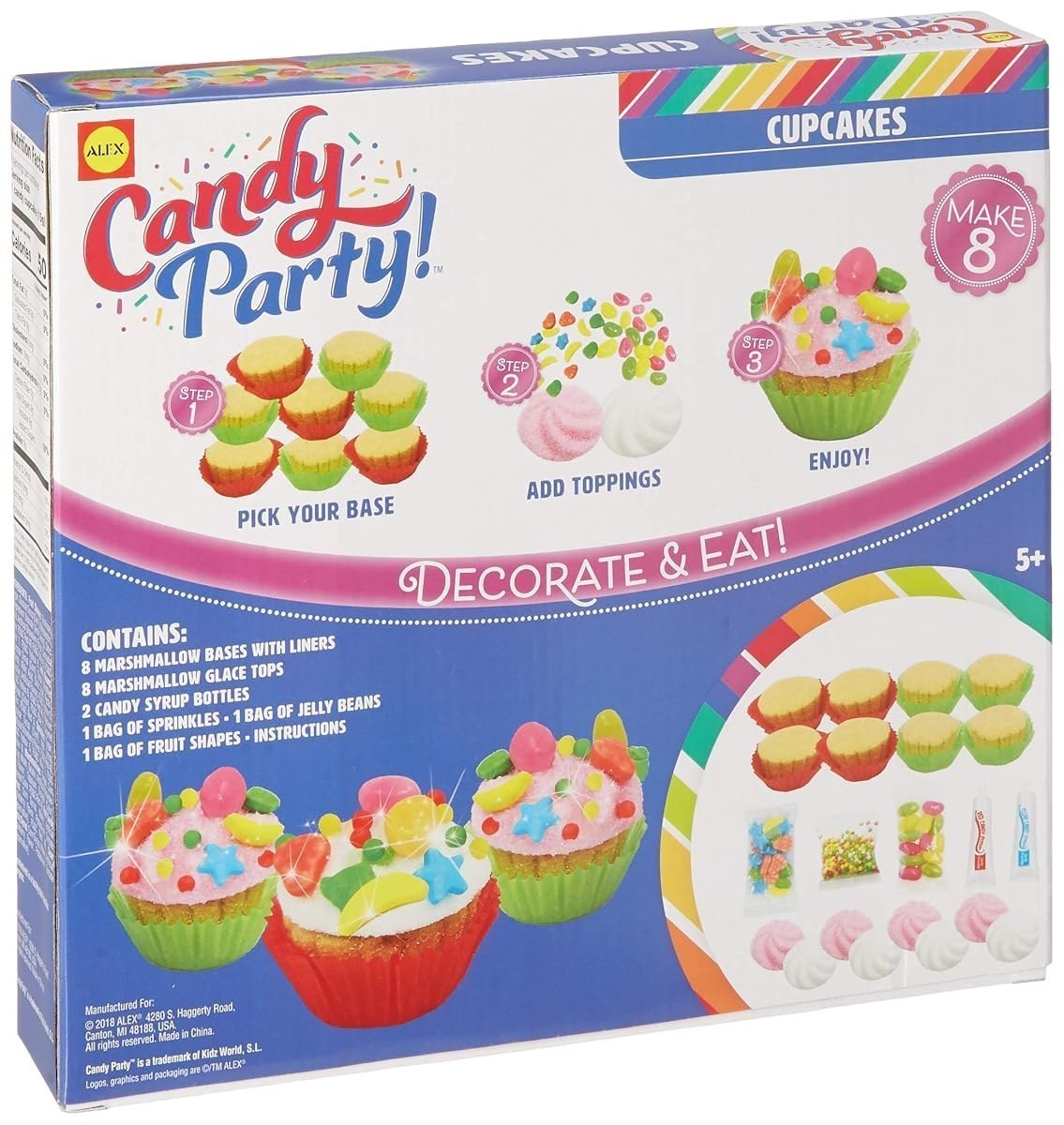 Candy Party Cupcakes — view 2