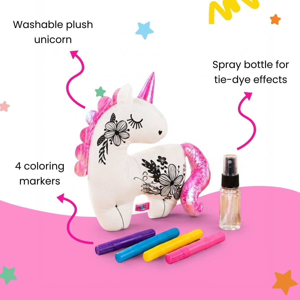 Color Me Tie Dye Unicorn — view 4
