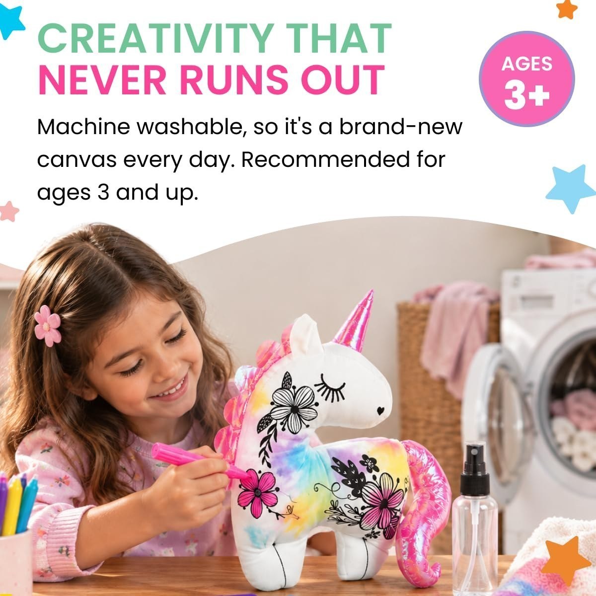 Color Me Tie Dye Unicorn — view 5