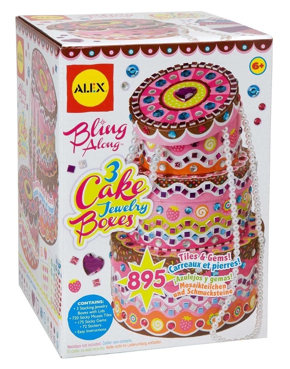 Craft Bling Along 3 Cake Jewelry Boxes — view 1
