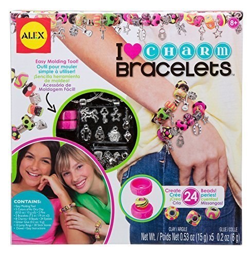 DIY Wear I Heart Charm Bracelets