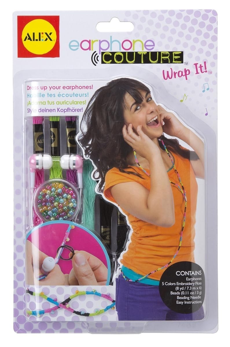 Do-it-Yourself Wear Wrap Around Earphones Couture — view 1