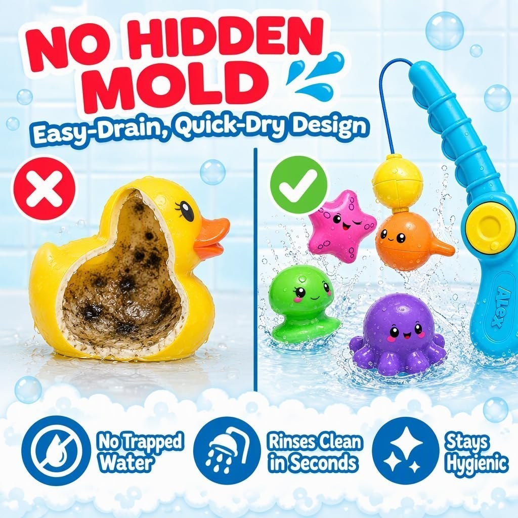 Fishing in the Tub — Toddler Fishing Pole, Magnetic Fishing Game — view 4