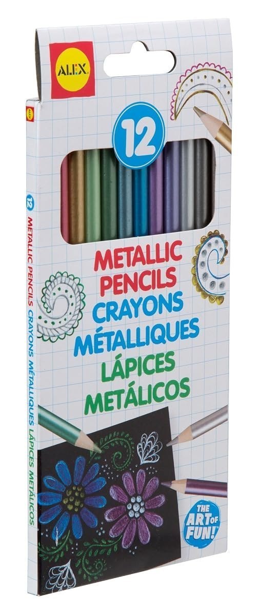 Artist Studio 12 Metallic Pencils — view 1