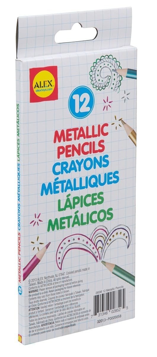 Artist Studio 12 Metallic Pencils — view 2