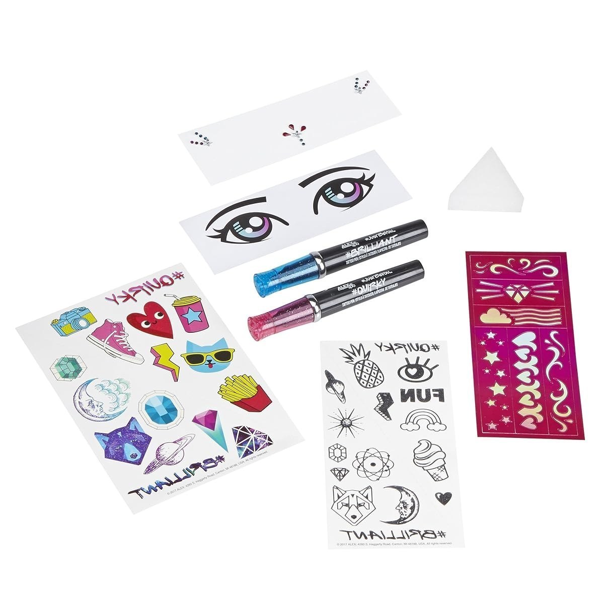 Just be You Tattoo Set Quirky Brilliant — view 3