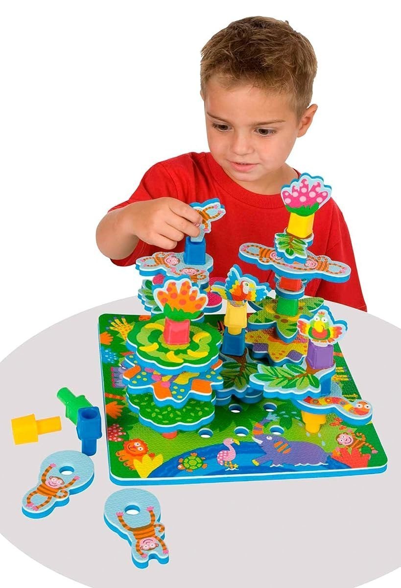 Little Hands Peg and Layer Jungle — view 3