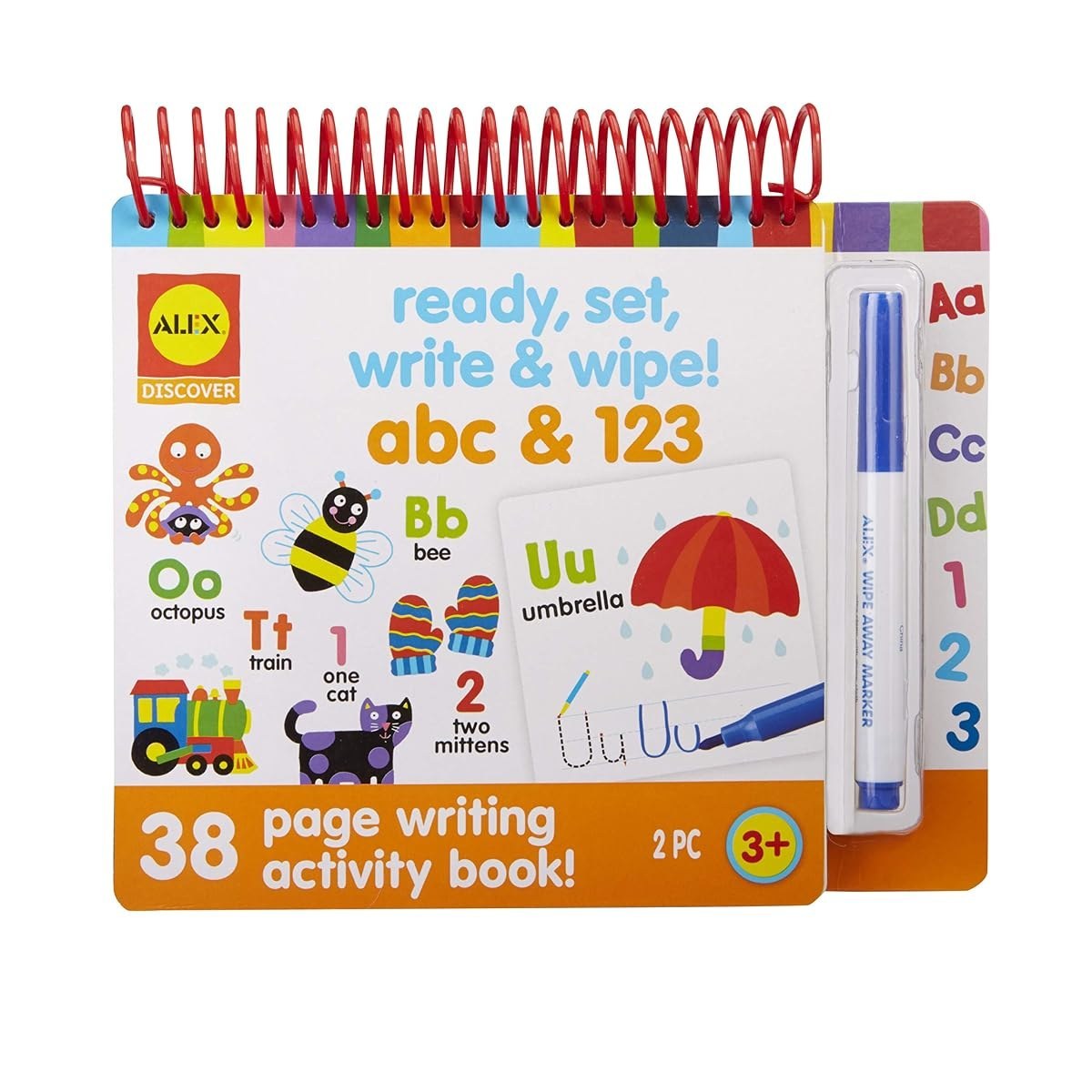 Little Hands Ready Set Write and Wipe! ABC and 123 — view 1
