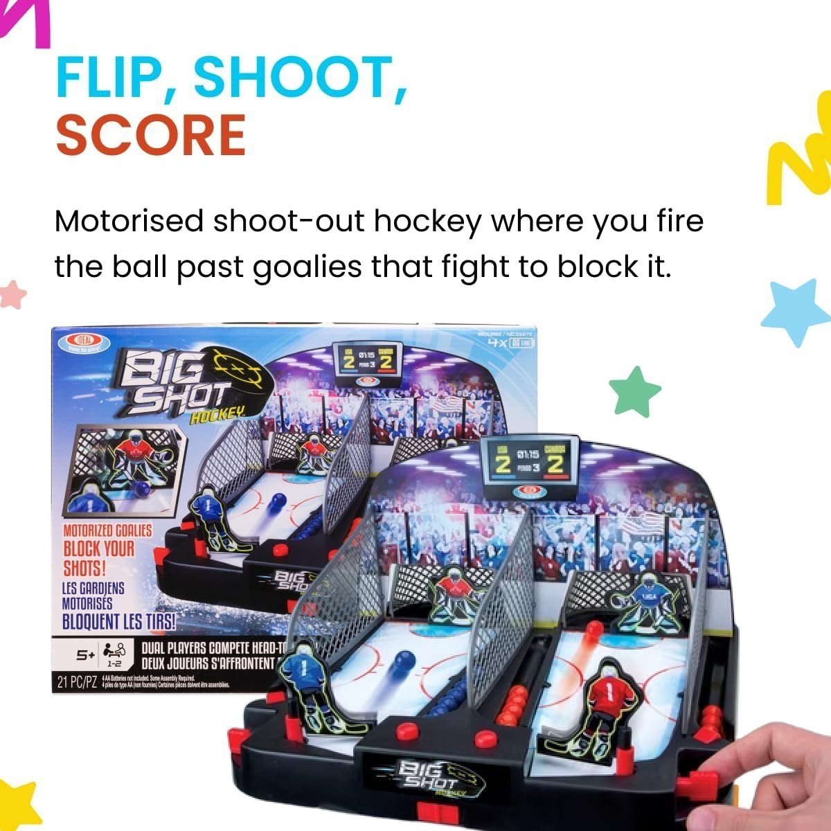 Motorized Shoot Out Hockey Game — view 2