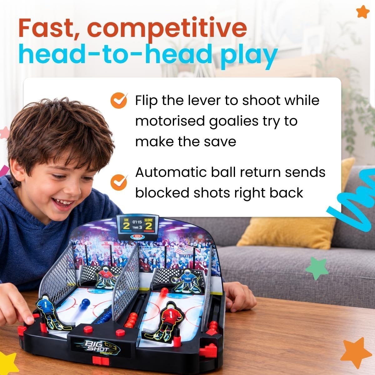 Motorized Shoot Out Hockey Game — view 3