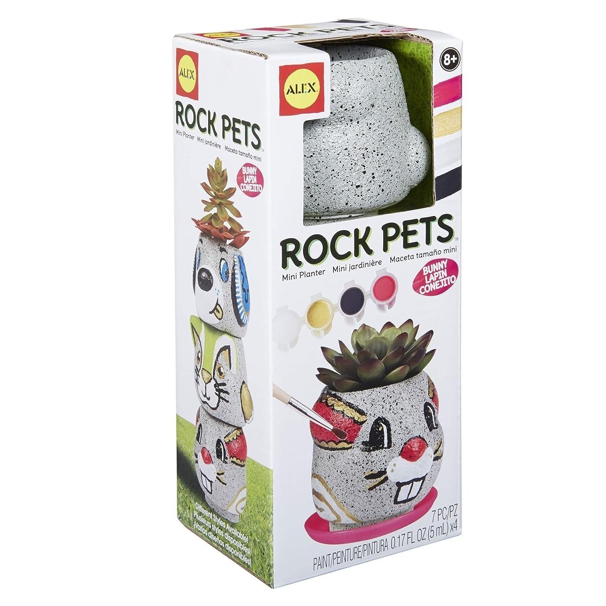 Rock Pets Mini Planter Bunny — view 1