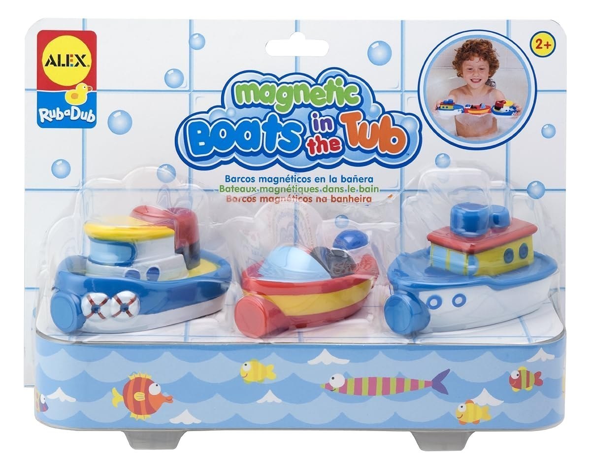 Rub a Dub Magnetic Boats in the Tub — view 1