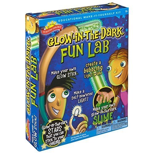 Scientific Explorer Glow in the Dark Fun Lab Science Kit