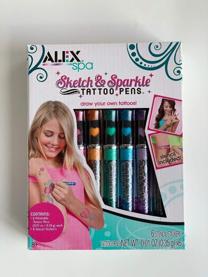 Sketch & Sparkle Tattoo Pens — view 1