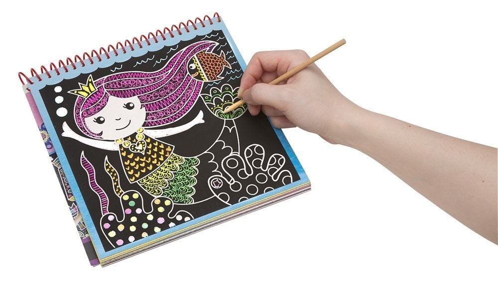So Cute Scra-ffiti Sketch Drawing Pad — view 3